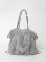 CHARLOTTE™ - Versatile Plush Velvet Shoulder Tote Bag