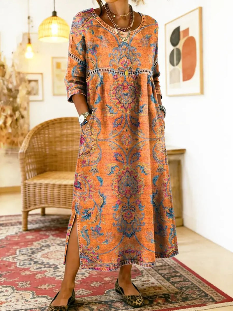 Leah | Printed Dress