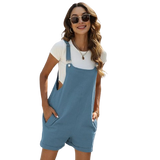 KAIA™ – Casual Minimalist Summer Short Jumpsuit