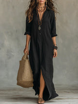 WILLOW | Effortless Maxi Dress with Flattering Silhouette Versatile for Everyday Wear